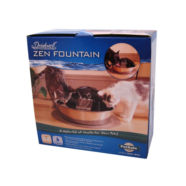 Petsafe drinkwell zen steel 2024 fountain