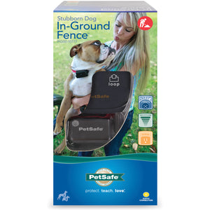 Système de clôture anti-fugue avec fil In-Ground Fence™ pour chien têtu