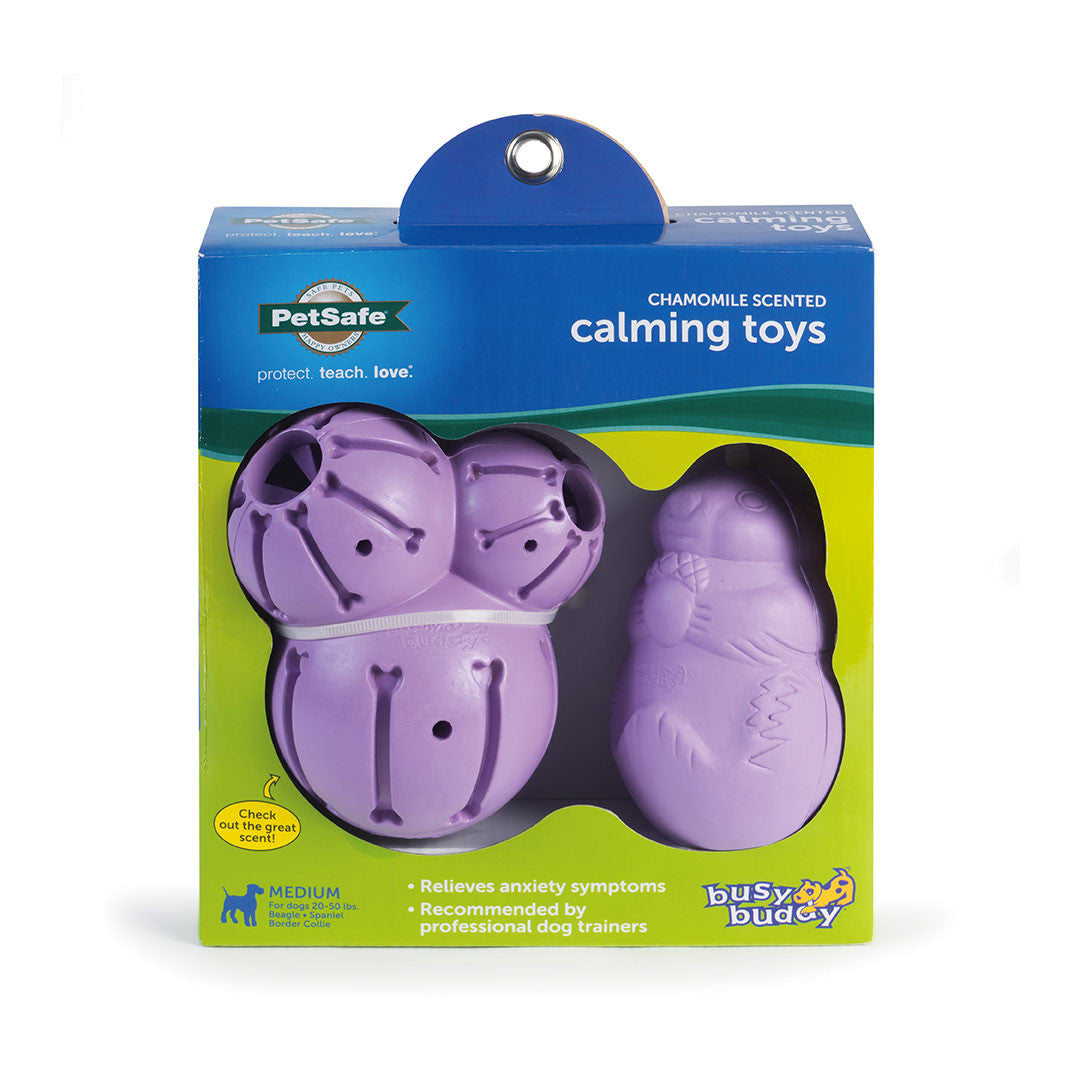 PETSAFE Busy Buddy Calming Treat Dispenser Dog Toy, Small 