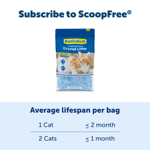 ScoopFree® Premium Crystal Litter 8 lb Bag, Fresh, 1-Pack