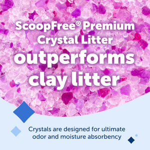 ScoopFree® Premium Lavender Crystal Litter 8 lb Bag, Fresh, 1-Pack