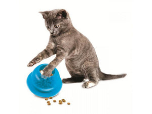 Funkitty™ Fishbowl Cat Feeder Toy