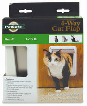 Load image into Gallery viewer, 4-Way Locking Cat Flap
