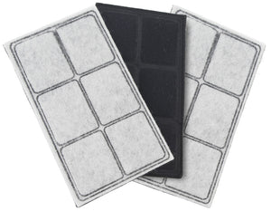 Litter Box Replacement Carbon Filters - 3-Pack