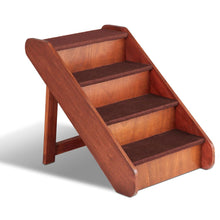 Load image into Gallery viewer, CozyUp™ Folding Wood Pet Steps
