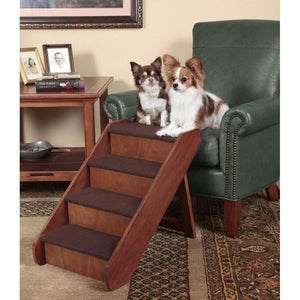 Escalier pliable en bois pour animaux CozyUp™